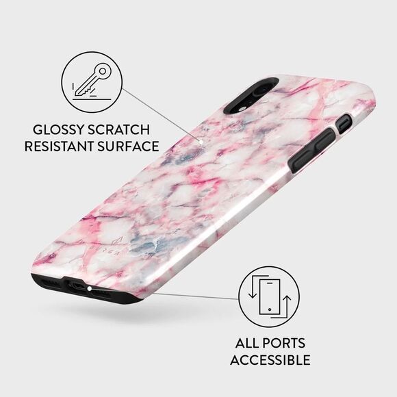 iPhone XR tough marble case - Picture 4 of 9